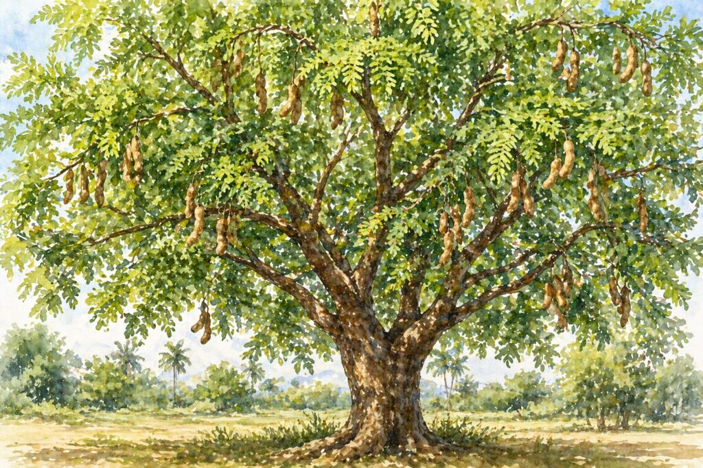 タマリンドの木