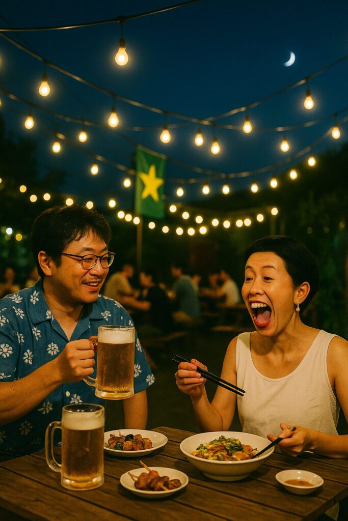 トレーラーカフェ銀色