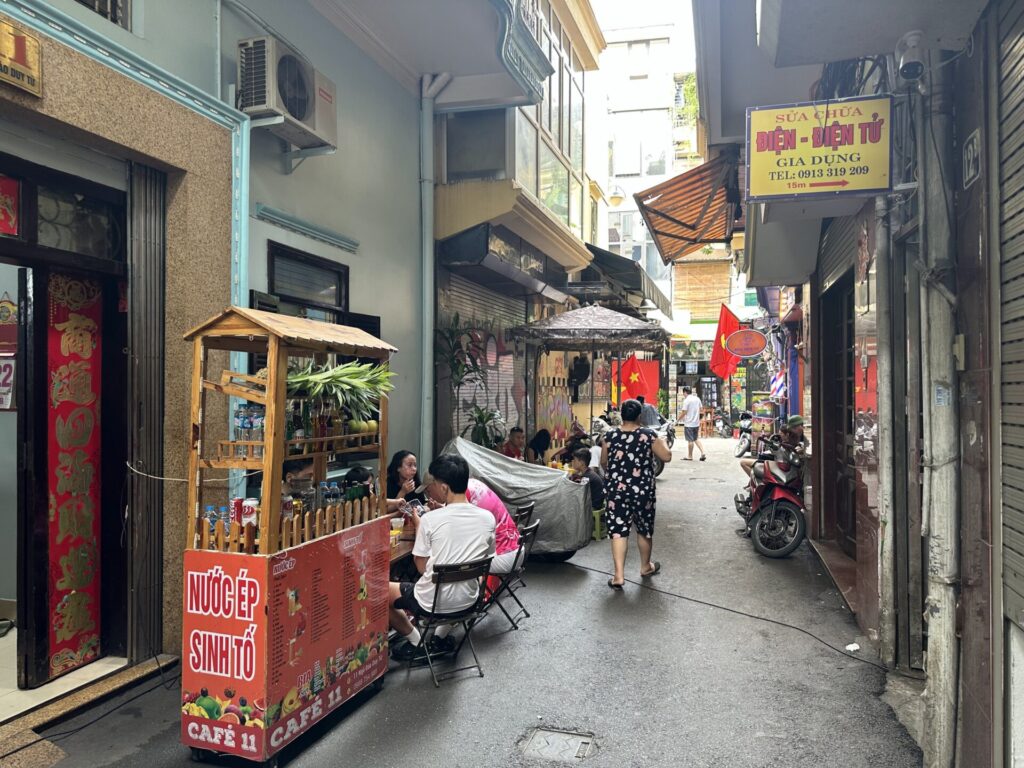 ハノイの街角