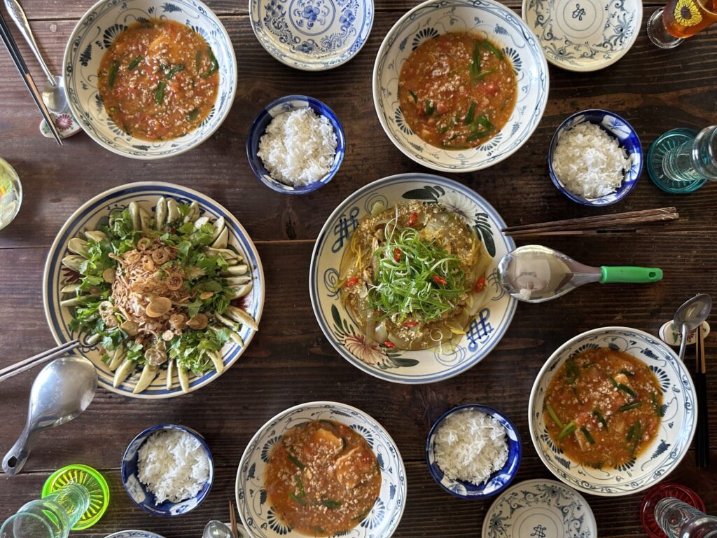 ベトナム家庭料理　トマト麻婆豆腐