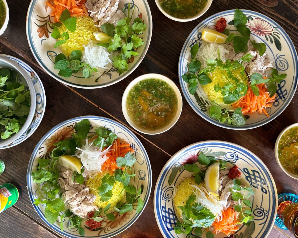 ホイアン式チキンライス